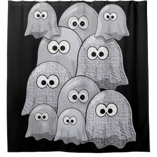 Halloween Shower Curtain Douchegordijn (Voorkant)