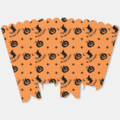 Halloween Sinaasappel Spooky Pumpkin Witch Bedankdoosjes (Ongevouwen)