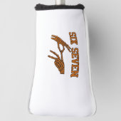 Halloween Six Seven Meme Gebarentaal 67 Mason Golfheadcover (Draai 90)