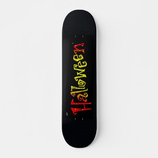 Halloween Skateboard (Voorkant)