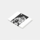 halloween skelet astronaut post-it® notes (Schuin)