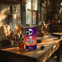 Halloween Skelet "Botten om wild te zijn!" Vredest