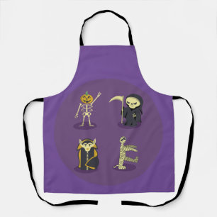 Halloween Skelet Dracula Mummy Grim Reaper Schort