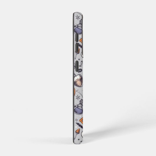 Halloween Skelet en Potions Patroon Samsung Galaxy Hoesje (Rechterkant)