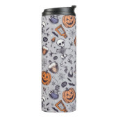 Halloween Skelet en Potions Patroon Thermosbeker (Gedraaid links)