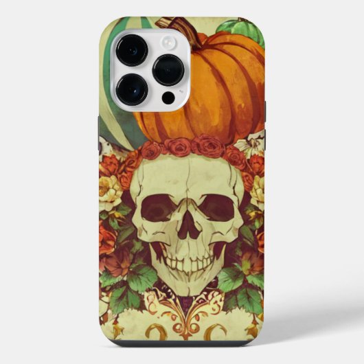 Halloween/skelet/herfst/pompoen iPhone/iPad case iPhone Hoesje (Achterkant)