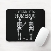 Halloween skelet Ik vond humerus grappig kostuum M Muismat (Met muis)