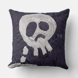 halloween skelet kussen