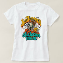 Halloween Skelet Moeder Retro Koffie Grappig