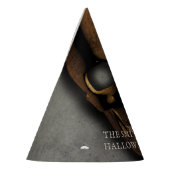 Halloween Skelet Schedel Spooky Familienaam Feesthoedjes (Links)