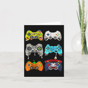 Halloween skelet zombie gaming controllers mummie kaart