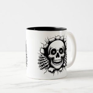 Halloween Skeleton 3D Mug
