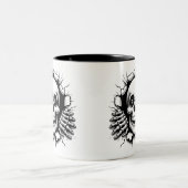 Halloween Skeleton 3D Mug (Centre)