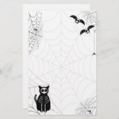 Halloween Skeleton Animals Gang Briefpapier (Voorkant / Achterkant)