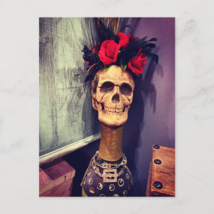 Halloween Skeleton Briefkaart
