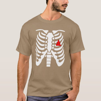 Halloween Skeleton Buddha cadeau T-shirt