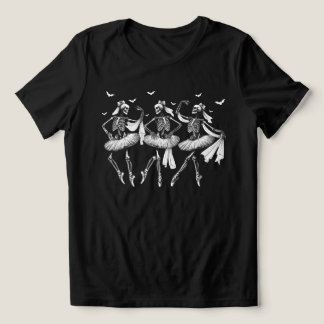 Halloween Skeleton Dancers Tri-Blend Shirt