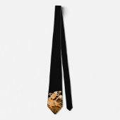 Halloween Skeleton Horseman Necktie Stropdas (Voorkant)