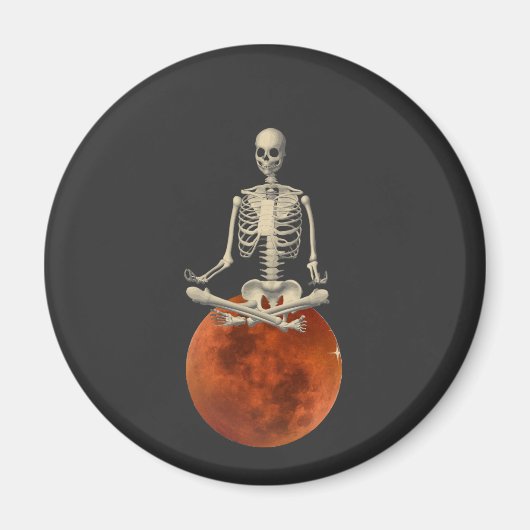 HALLOWEEN SKELETON MAGNET (Devant)
