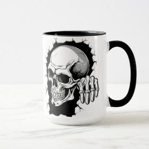 Halloween Skeleton Mok