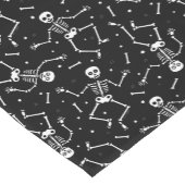 Halloween Skeleton Pattern Korte Tafelloper (Hoek)