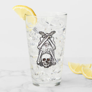 Halloween Skeleton - Pint Glass Glas