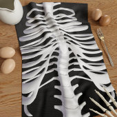 Halloween Skeleton Rib Cage Bones Serviette de cui