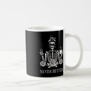 Halloween Skeleton Skull Vrouwen Drink koffie Nev Koffiemok