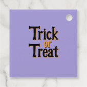 Halloween Skeleton Witch Bedankjes Labels (Achterkant)