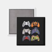 Halloween Skeleton Zombie Gaming Controllers Mummy Magneet (Voorkant / Achterkant)