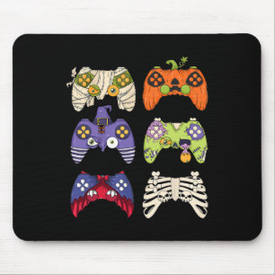 Halloween Skeleton Zombie Gaming Controllers Mummy Muismat
