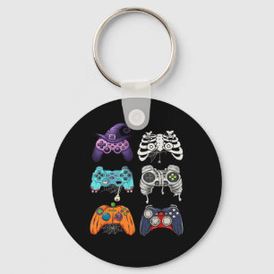 Halloween Skeleton Zombie Gaming Controllers Mummy Sleutelhanger