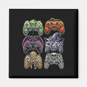 Halloween Skeleton Zombie Mummy Gaming Controllers Magneet