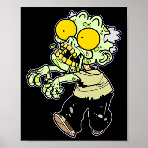 Halloween Skeleton Zombie Speelse Kostuums Verzame Poster