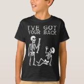 Halloween Skeletons Ive Got Your Back Costume Men T-shirt (Voorkant)
