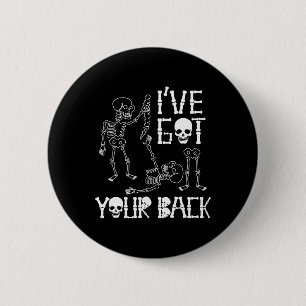 Halloween Skeletons Ive Got Your CK Kostuum Mannen Ronde Button 5,7 Cm