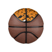 Halloween Skeletons Macabre Dance Basketbal (Rechts)