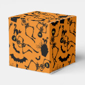 Halloween Skeletons Macabre Dance Bedankdoosjes (Achterkant)