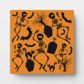 Halloween Skeletons Macabre Dance Fotoplaat (Voorkant)