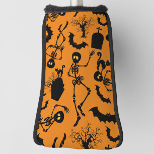 Halloween Skeletons Macabre Dance Golfheadcover