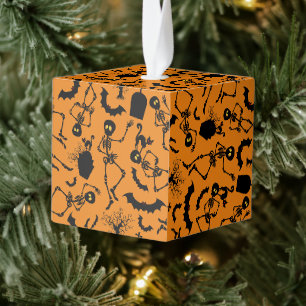 Halloween Skeletons Macabre Dance Kubus Ornament