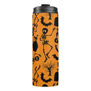 Halloween Skeletons Macabre Dance Thermosbeker