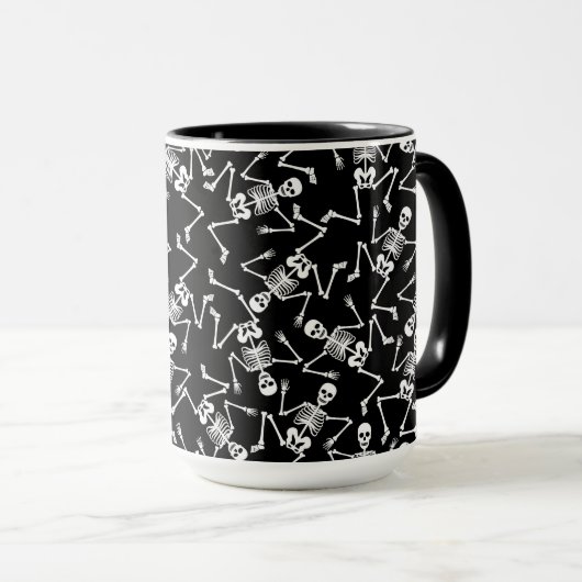 Halloween Skeletons Mug (Devant droit)