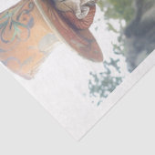 Halloween Skelton Koppel Decoupage Tissuepapier (Detail)