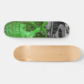 Halloween Skull #2 Skateboard (Horizontaal)