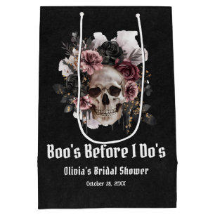 Halloween Skull Boo's Before I Do's Vrijgezellenfe Medium Cadeauzakje