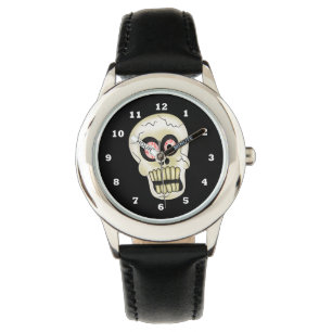 Halloween Skull cartoon kinder watch Horloge