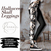 Halloween Skull Design Leggings