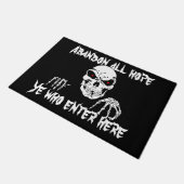 Halloween Skull Deurmat (Schuin)