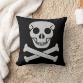 Halloween Skull en Bot Sierkussen (Deken)